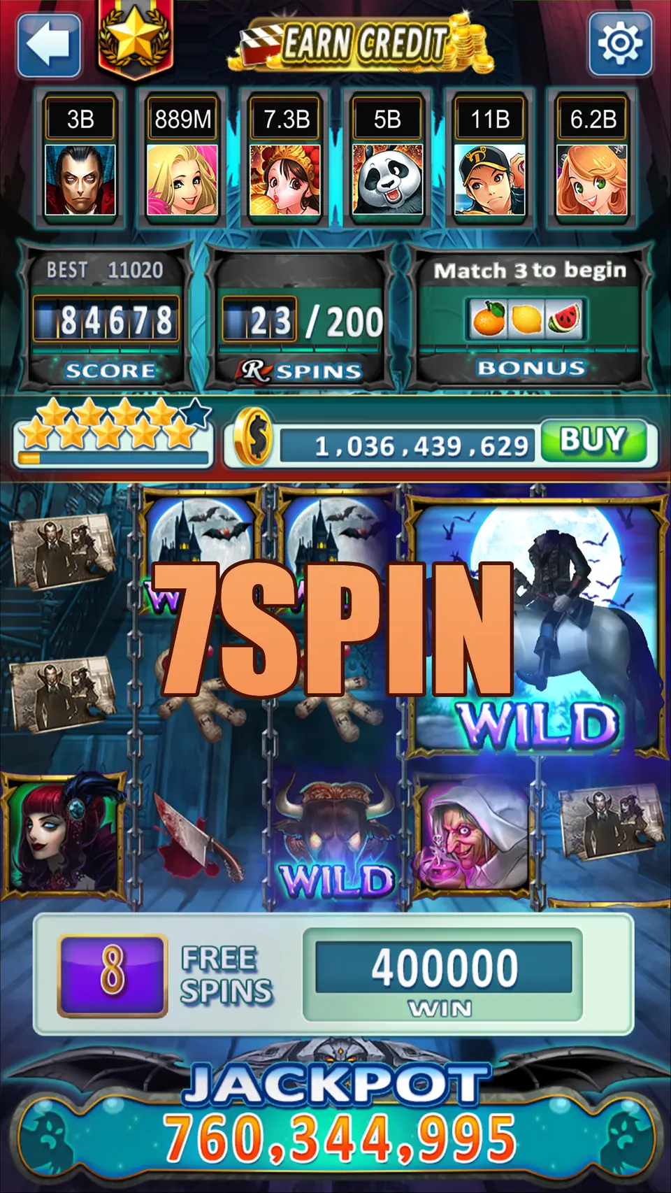 7SPIN Mag-login